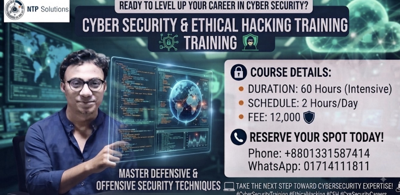 Cyber security & Ethical Hacking Traoning